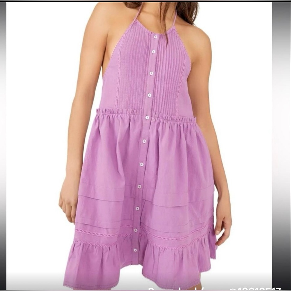 NWT Free People Dresses Free People Desert Days Mini Women's Dress size large - Picture 3 of 6